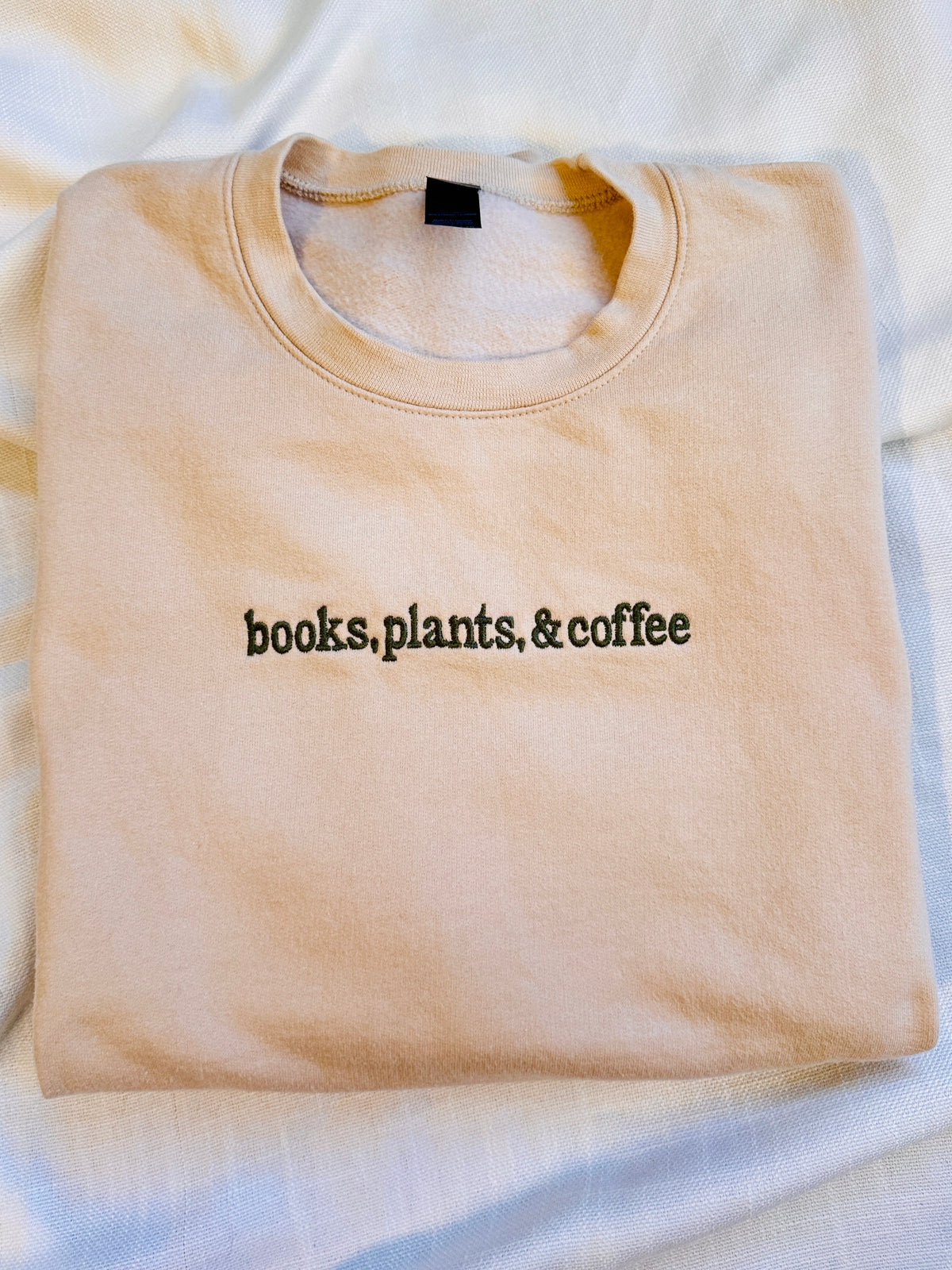 Books, Plants, and Coffee Sweatshirt