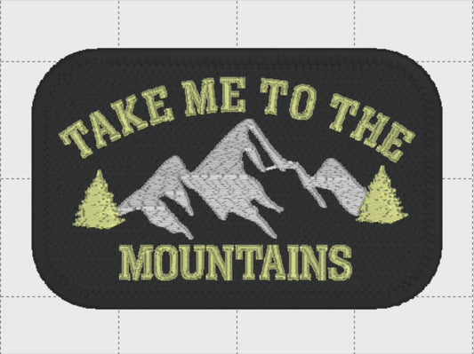 Take Me To The Mountains Patch