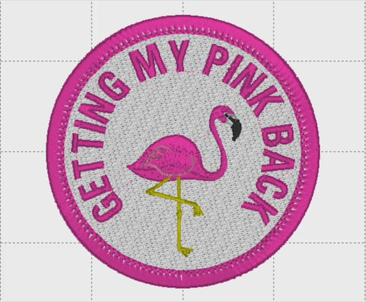 Getting my Pink Back Patch